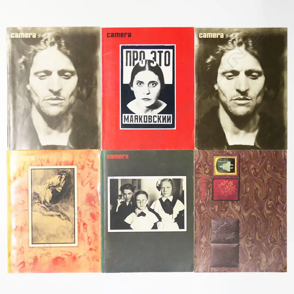 SIX 'CAMERA' MAGAZINES 1974-1981 Image 1++